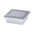 Brick stalowy Smart Home Zigbee LED DIM 1W 2200-3000K IP67 Lampa najazdowa gruntowa ściemnialana sterowana aplikacją paulmann 94595 | 4000870945957 noxbox lampynox www.lampynox.pl