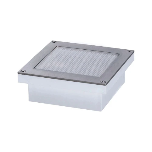 Brick stalowy Smart Home Zigbee LED DIM 1W 2200-3000K IP67 Lampa najazdowa gruntowa ściemnialana sterowana aplikacją paulmann 94595 | 4000870945957 noxbox lampynox www.lampynox.pl