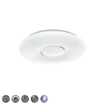 AKINA LED BIAŁA 21W  ściemnialna ze zmienną barwa światła sterowana pilotem Lampa sufitowa 