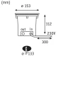 Lampa najazdowa gruntowa Durea stalowy LED COB 8W 3000K IP67 paulmann 94654 | 4000870946541 noxbox lampynox www.lampynox.pl