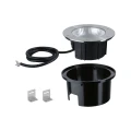 Lampa ściemnialna najazdowa gruntowa Durea stalowy LED COB DIM 12,5W 3000K IP67 paulmann 94655 | 4000870946558 noxbox lampynox www.lampynox.pl
