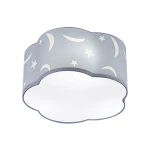 MOONY Pastelowy Niebieski 3 x E27 Lampa sufitowa 