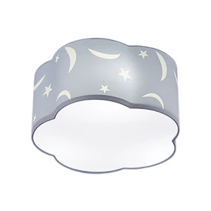 MOONY Pastelowy Niebieski 3 x E27 Lampa sufitowa 