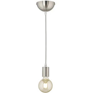 CORD Nikiel Mat E27 Lampa wisząca 