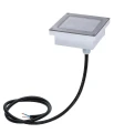 Lampa najazdowa gruntowa z czujnikiem ruchu i zmierzchu Brick stalowy tryb nocny PIR LED 0,8W 3000K IP67 paulmann 94336 | 4000870943366 noxbox lampynox www.lampynox.pl
