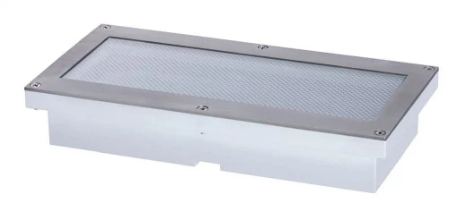 Lampa najazdowa gruntowa z czujnikiem ruchu i zmierzchu Brick stalowy tryb nocny PIR LED 1,6W 3000K IP67 paulmann 94337 | 4000870943373 noxbox lampynox www.lampynox.pl