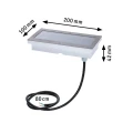 Lampa najazdowa gruntowa z czujnikiem ruchu i zmierzchu Brick stalowy tryb nocny PIR LED 1,6W 3000K IP67 paulmann 94337 | 4000870943373 noxbox lampynox www.lampynox.pl