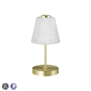 EMMY Mosiądz Mat LED 3W 3000K ściemnialna Lampka stołowa 
