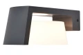 Kinkiet zewnętrzny barwa światła zmienna Moon antracyt DIP SWITCH LED 11W 3000K-4000K-5000K IP44 Lutec 5206001118 | 6939412014821 noxbox lampynox www.lampynox.pl