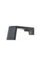 Kinkiet zewnętrzny barwa światła zmienna Moon antracyt DIP SWITCH LED 11W 3000K-4000K-5000K IP44 Lutec 5206001118 | 6939412014821 noxbox lampynox www.lampynox.pl
