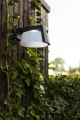 Kinkiet zewnętrzny zasilany energią słoneczną z czujnikiem zmierzchu i ruchu Moon Solar antracyt PIR LED 9,5W 4000K IP44 lutec 6906001118 | 6939412014838 noxbox lampynox www.lampynox.pl