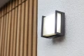Kinkiet zewnętrzny Qubo antracyt LED 9,5W 4000K IP54 lutec 5195404118 | 6939412015064 noxbox lampynox www.lampynox.pl