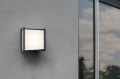 Kinkiet zewnętrzny Qubo antracyt LED 9,5W 4000K IP54 lutec 5195404118 | 6939412015064 noxbox lampynox www.lampynox.pl