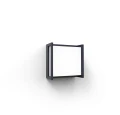 Kinkiet zewnętrzny Qubo antracyt LED 9,5W 4000K IP54 lutec 5195404118 | 6939412015064 noxbox lampynox www.lampynox.pl