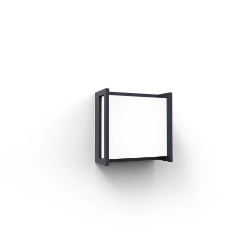 Kinkiet zewnętrzny Qubo antracyt LED 9,5W 4000K IP54 lutec 5195404118 | 6939412015064 noxbox lampynox www.lampynox.pl