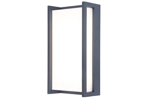 Kinkiet zewnętrzny Qubo antracyt LED 17,3W 4000K IP54 lutec 5193013118 | 6939412015057 noxbox lampynox www.lampynox.pl