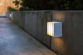 Kinkiet zewnętrzny Gridy biały LED 14,5W 3000K IP54 lutec 5289401469 | 6939412014937 noxbox lampynox www.lampynox.pl