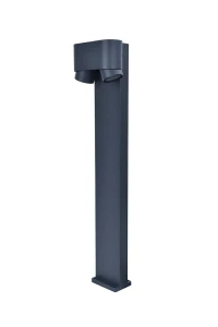 Cypres antracyt wys. 75cm. 2xGU10 IP44 Lampa ogrodowa stojąca regulowana