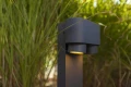 Lampa ogrodowa stojąca z regulowanym kierunkiem świecenia Cypres antracyt wys. 75cm. 2xGU10 IP44 lutec 6604004118 | 6939412070742 noxbox lampynox www.lampynox.pl