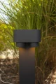 Lampa ogrodowa stojąca z regulowanym kierunkiem świecenia Cypres antracyt wys. 75cm. 2xGU10 IP44 lutec 6604004118 | 6939412070742 noxbox lampynox www.lampynox.pl
