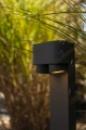 Lampa ogrodowa stojąca z regulowanym kierunkiem świecenia Cypres antracyt wys. 75cm. 2xGU10 IP44 lutec 6604004118 | 6939412070742 noxbox lampynox www.lampynox.pl