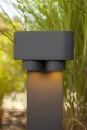 Lampa ogrodowa stojąca z regulowanym kierunkiem świecenia Cypres antracyt wys. 75cm. 2xGU10 IP44 lutec 6604004118 | 6939412070742 noxbox lampynox www.lampynox.pl