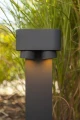 Lampa ogrodowa stojąca z regulowanym kierunkiem świecenia Cypres antracyt wys. 75cm. 2xGU10 IP44 lutec 6604004118 | 6939412070742 noxbox lampynox www.lampynox.pl