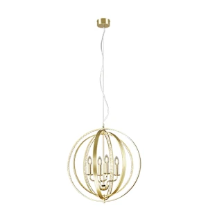 CANDELA Mosiądz polerowany 4 x E14 Lampa wisząca 
