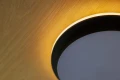 Plafon lampa sufitowo-ścienna zewnętrzna barwa światła zmienna Goleta czarny mat DIP SWITCH LED 24,3W 3000K-5000K IP54 lutec 5205801012 | 6939412014852 noxbox lampynox www.lampynox.pl