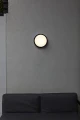 Plafon lampa sufitowo-ścienna zewnętrzna barwa światła zmienna Goleta czarny mat DIP SWITCH LED 24,3W 3000K-5000K IP54 lutec 5205801012 | 6939412014852 noxbox lampynox www.lampynox.pl