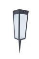 Lampa ogrodowa stojąca zmienna barwa światła zasilana energią słoneczną z czujnikiem zmierzchu i ruchu Dias Solar lutec connect czarny mat PIR LED 8,4W RGB 2700-6500K lutec 6996601012 | 6939412089126 noxbox lampynox www.lampynox.pl