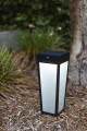 Lampa ogrodowa stojąca zmienna barwa światła zasilana energią słoneczną z czujnikiem zmierzchu i ruchu Dias Solar lutec connect czarny mat PIR LED 8,4W RGB 2700-6500K lutec 6996601012 | 6939412089126 noxbox lampynox www.lampynox.pl
