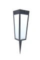 Lampa ogrodowa stojąca zmienna barwa światła zasilana energią słoneczną z czujnikiem zmierzchu i ruchu Dias Solar lutec connect czarny mat PIR LED 8,4W RGB 2700-6500K lutec 6996601012 | 6939412089126 noxbox lampynox www.lampynox.pl
