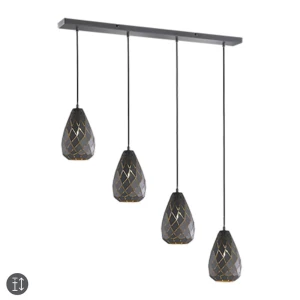 ONYX Antracyt 4 x E 27 Lampa wisząca 