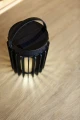 Lampka stołowa zewnętrzna zasilana energią słoneczną Kozy Solar czarny LED 2,8W 4000K IP44 lutec 6933701330 | 6939412089133 noxbox lampynox www.lampynox.pl