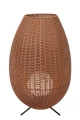 Akumulatorowa ściemnialna lampa podłogowa zewnętrzna Colin jasny brąz LED 3 step dim. 3W 3000K IP44 lucide 03843/80/72 | 5411212031877 noxbox lampynox www.lampynox.pl