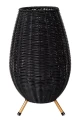 Akumulatorowa ściemnialna lampka zewnętrzna stołowa Colin czarny wys. 36cm. LED 3 step dim. 3W 3000K IP44 lucide 03843/36/30 | 5411212031822 noxbox lampynox www.lampynox.pl