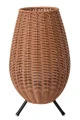 Akumulatorowa ściemnialna lampka zewnętrzna stołowa Colin jasny brąz wys. 36cm. LED 3 step dim. 3W 3000K IP44 lucide 03843/36/72 | 5411212031839 noxbox lampynox www.lampynox.pl