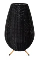 Akumulatorowa ściemnialna lampka zewnętrzna stołowa Colin czarny wys. 50cm. LED 3 step dim. 3W 3000K IP44 lucide 03843/50/30 | 5411212031846 noxbox lampynox www.lampynox.pl