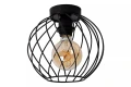 Lampa sufitowa Danza czarny Ø25 cm. E27 lucide 21128/25/30 | 5411212211477 noxbox lampynox www.lampynox.pl