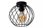 Danza czarny Ø25 cm. E27 Lampa sufitowa