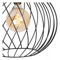Lampa sufitowa Danza czarny Ø40 cm. E27 lucide 21128/40/30 | 5411212211491 noxbox lampynox www.lampynox.pl