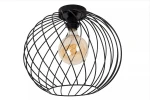 Danza czarny Ø40 cm. E27 Lampa sufitowa