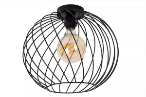 Danza czarny Ø40 cm. E27 Lampa sufitowa