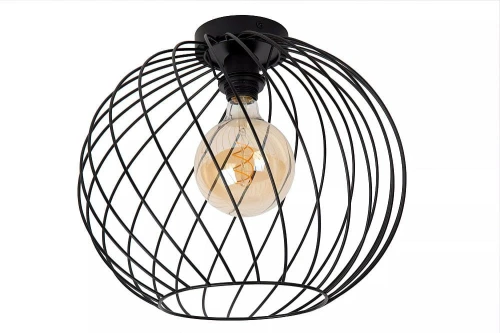 Lampa sufitowa Danza czarny Ø40 cm. E27 lucide 21128/40/30 | 5411212211491 noxbox lampynox www.lampynox.pl