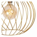 Lampa sufitowa Danza matowe złoto | mosiądz Ø40 cm. E27 lucide 21128/40/02 | 5411212211484 noxbox lampynox www.lampynox.pl