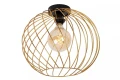Lampa sufitowa Danza matowe złoto | mosiądz Ø40 cm. E27 lucide 21128/40/02 | 5411212211484 noxbox lampynox www.lampynox.pl