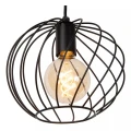 Lampa wisząca Danza czarny Ø25 cm. E27 lucide 21428/25/30 | 5411212211514 noxbox lampynox www.lampynox.pl