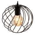 Lampa wisząca Danza czarny Ø25 cm. E27 lucide 21428/25/30 | 5411212211514 noxbox lampynox www.lampynox.pl