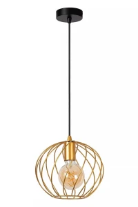 Danza matowe złoto | mosiądz Ø25 cm. E27 Lampa wisząca